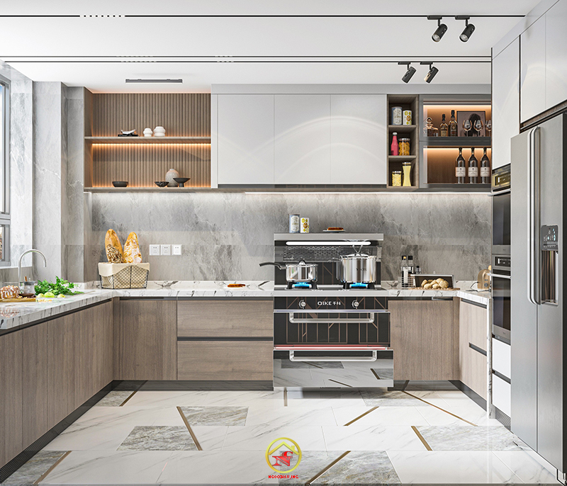 TỦ BẾP MDF AN CƯỜNG0 7